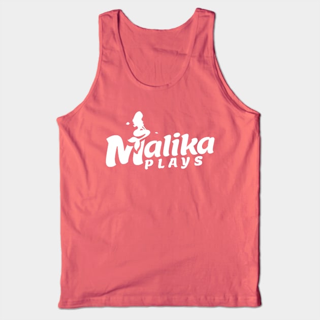 MalikaPlays logo Tank Top by MalikaPlays